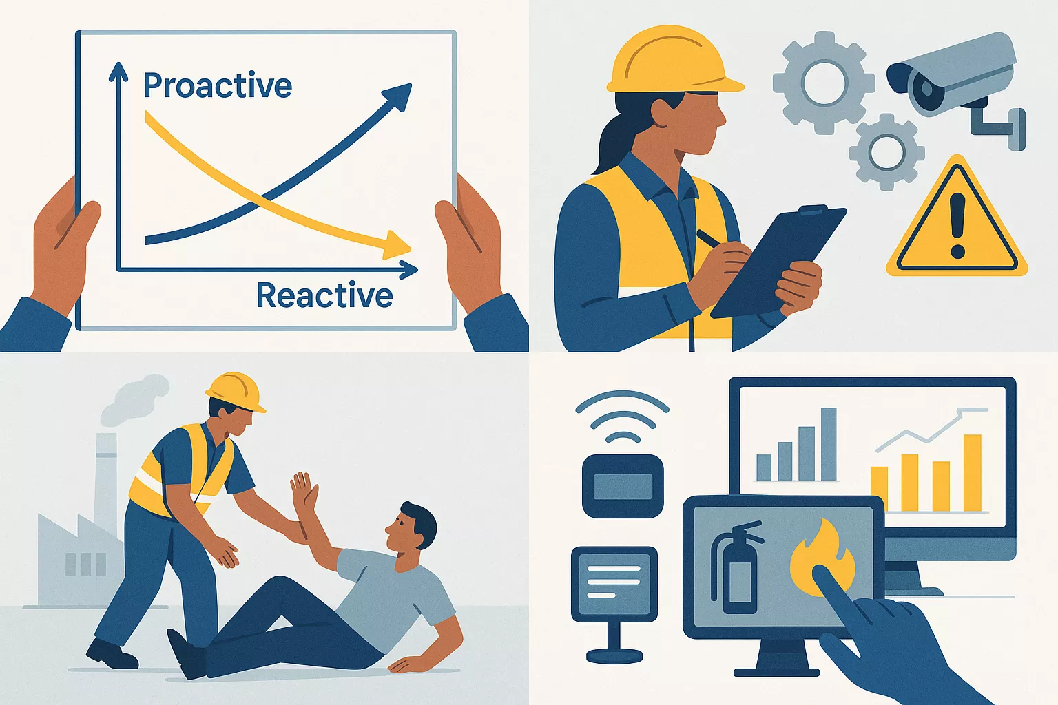 Les bénéfices d'une politique de sécurité proactive plutôt que réactive.