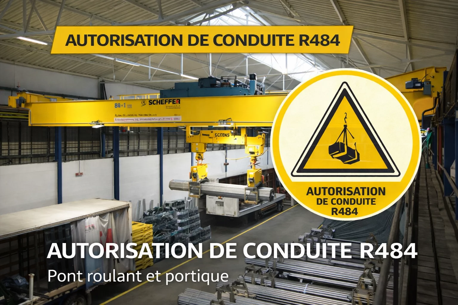 Formation CACES® R484 - Conduite en sécurité des ponts roulants et ...